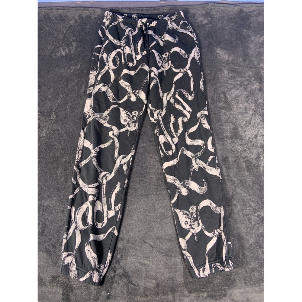 Jordan Flight Fleece Women's Pants XS Black All-over Print